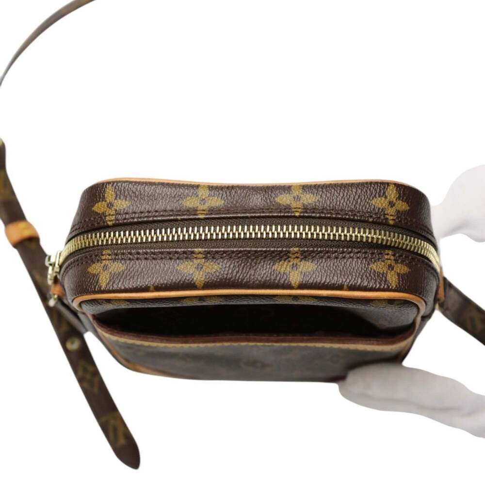 LOUIS VUITTON Brown Monogram Canvas Shoulder Bag - Picture 13 of 16